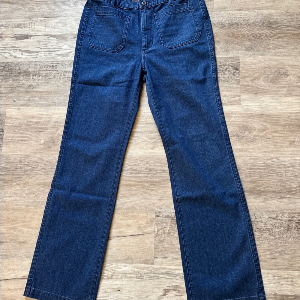 DÔEN Maritime Mid Rise Jean Sirenes Wash Size 31 NWT